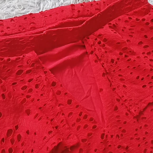 Red flutter dress size M - Picture 4 of 7